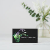 La fractale s'envole le carte de visite (Debout devant)