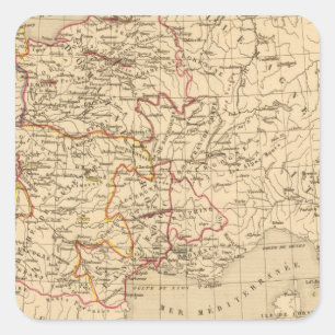 La France 1364 a 1380 Vierkante Sticker