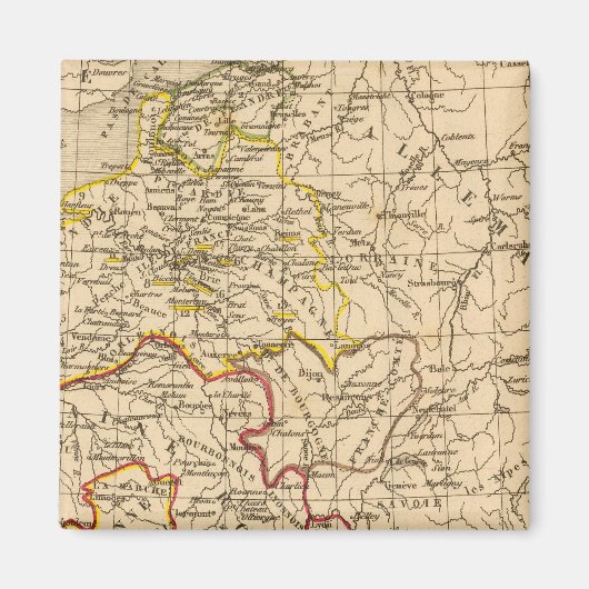La France 1380 a 1422 Magneet (Voorkant)