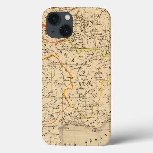 La France apres la mort de Clothaire 1er Case-Mate iPhone Case (Achterkant)