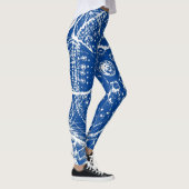 La fuente blu leggings (Rechts)