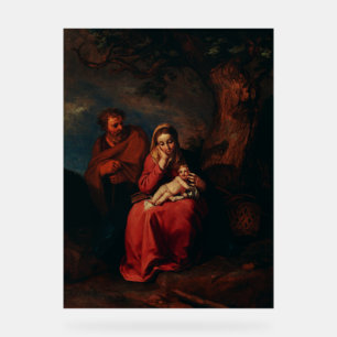 La Fuite en Égypte par Abraham Bloemaert