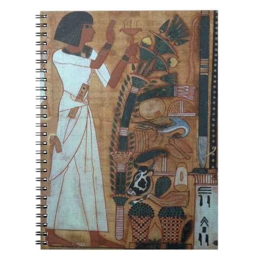 La fumigation d'Osiris, page du livre du Th (Devant)