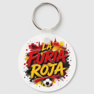 La Furia Roja - Spaanse nationale team bijnaam Sleutelhanger