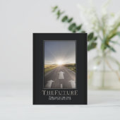 La future carte postale parodique motivationnelle (Debout devant)