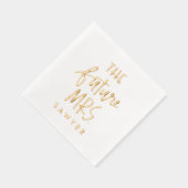 La future Mme personnalisée pour le mariage (Droite)