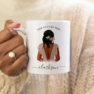 La future Mme Tasse de café avec photo personnalis