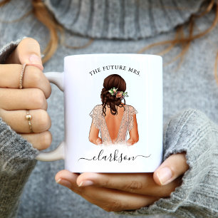 La future Mme Tasse de café photo personnalisée