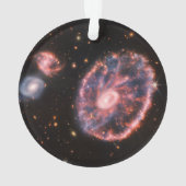 La Galaxie Cartwheel Et Ses Galaxies Compagnons. (dos)