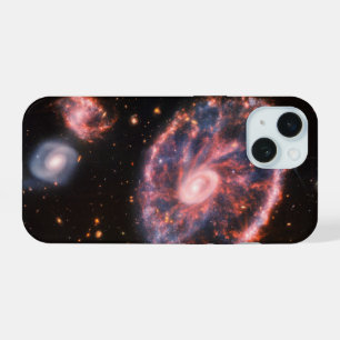 La galaxie du Cartwheel et ses galaxies compagnes.