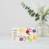 La garde remet le carte de visite (Debout devant)