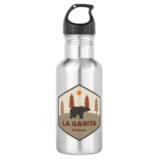 La Garita Wilderness Colorado Beer Waterfles (Voorkant)
