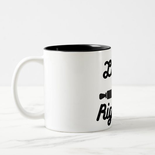 La gauche est tellement droite que la Mug (Gauche)