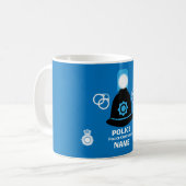La gendarme de la police britannique Coffee Mug (Devant gauche)