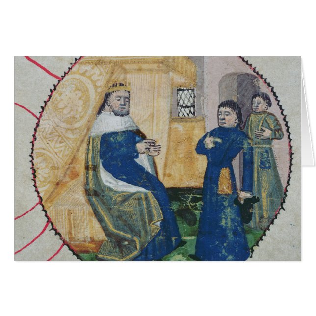 La généalogie de Charles V et de Charles VI (Devant horizontal)