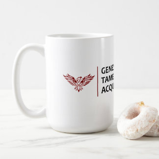 La genèse Tamed Acquisitions Corporate Logo Mug