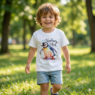 La gentillesse Est Cool Penguin T-shirt