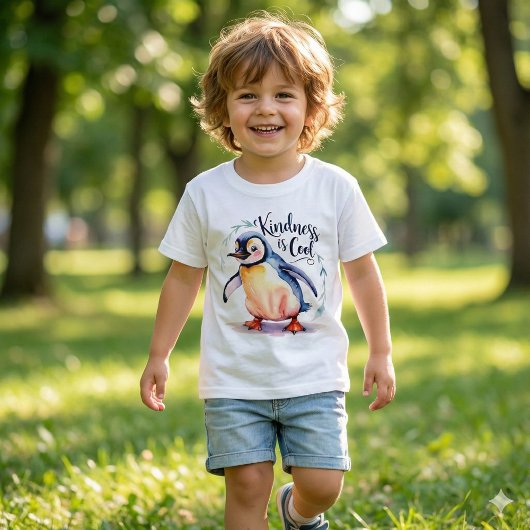 La gentillesse Est Cool Penguin T-shirt