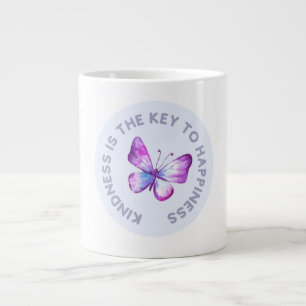 La gentillesse est la clé du bonheur papillon Mug