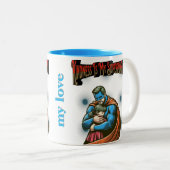 La Gentillesse Est Ma Mug De Superpuissance (Devant droit)