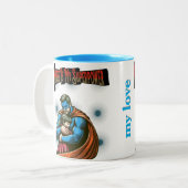La Gentillesse Est Ma Mug De Superpuissance (Devant gauche)