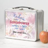 La gentillesse est ma superpuissance Lunchbox méta (En situation)