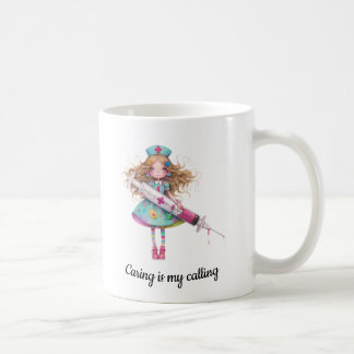 La gentillesse est mon appel – Tasse pour infirmiè