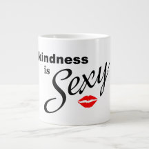 La gentillesse est sexy Jumbo mug