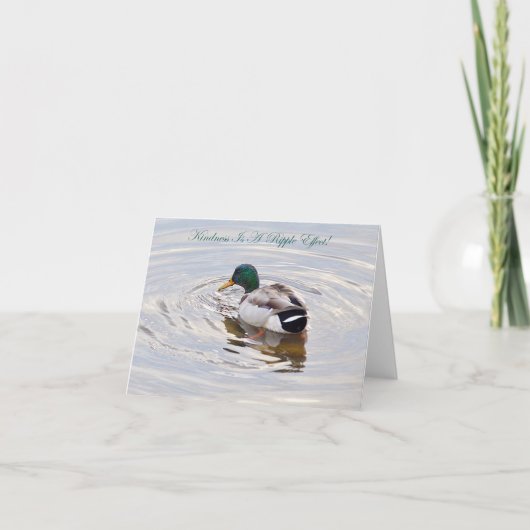 La Gentillesse Est Un Effet Ripple ! (Devant)