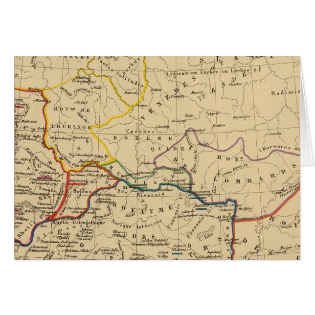 La Germanie a la fin du 5e siecle (Voorkant Horizontaal)