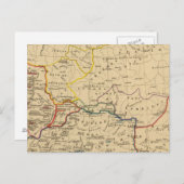 La Germanie a la fin du 5e siecle Briefkaart (Voorkant / Achterkant)