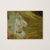 La Gimblette, Girl with a Dog, c.1770 (olie op ca. Legpuzzel (Horizontaal)