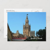 La Giralda of Sevilla, briefkaart (Voorkant / Achterkant)