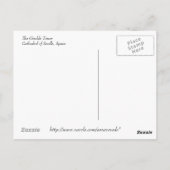 La Giralda of Sevilla, briefkaart (Achterkant)