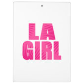LA Girl Klembord (Achterkant)