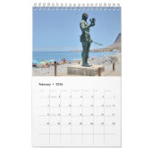 La Gomera, Îles Canaries Calendrier 12 mois (Feb 2026)