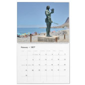 La Gomera, Îles Canaries Calendrier 12 mois (Feb 2027)