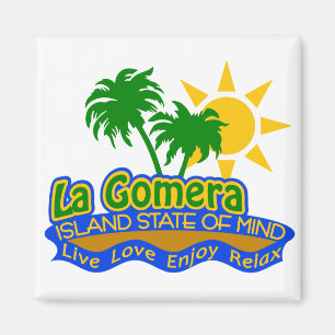 La Gomera State of Mind magnet Magneet