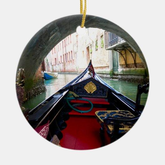 La Gondola Keramisch Ornament (Voorkant)