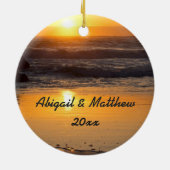 La grâce et la paix pour vous Bible Verse Ornement (Dos)