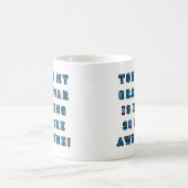 La grammaire étant plus géniale mug drôle (Centre)