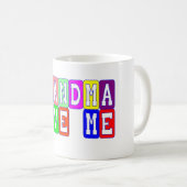 la grand-maman m'aiment tasse (Devant droit)