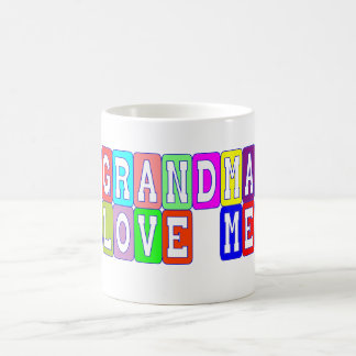 la grand-maman m'aiment tasse