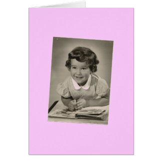 La grande carte de fille