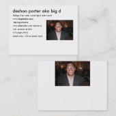 la grande carte d'information de zone de d (Devant / Derrière)