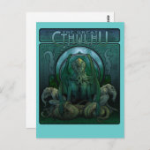 La Grande Carte Postale Cthulhu (Devant / Derrière)