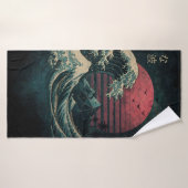 La Grande Classique de la Vague Rétro (Serviette de bain)