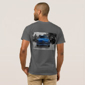 La Grande Course Bleue Alfa Romero T-Shirt (Dos entier)