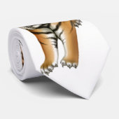 La grande cravate s'étendante de tigre de Bengale (Roulé)