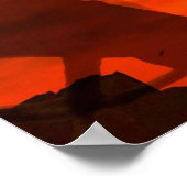 La grande frontière Western Cowboys Arizona Poster (Coin)